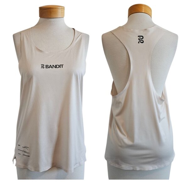 Bandit Performance Running Singlet Top Tank Champagne Athletic Thin Mens Vento S - Picture 1 of 9